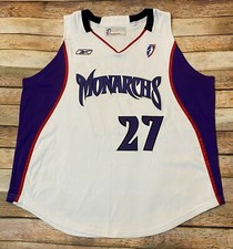 Team Issued Sacramento Monarchs Jersey Lady Grooms 2003 WNBA Rare Reebok XL