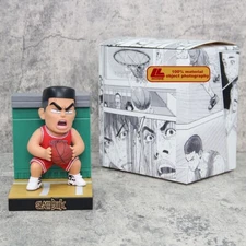 Anime SD Akagi Takenori # 4 Basketball dribble wear Red suit Figure Statue Toy