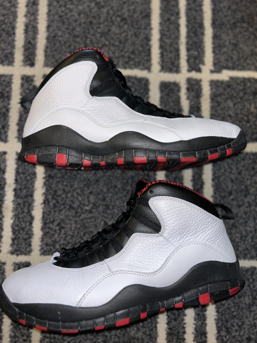 Air Jordan 10 Retro 2012 Chicago 310805-100 Men's Size