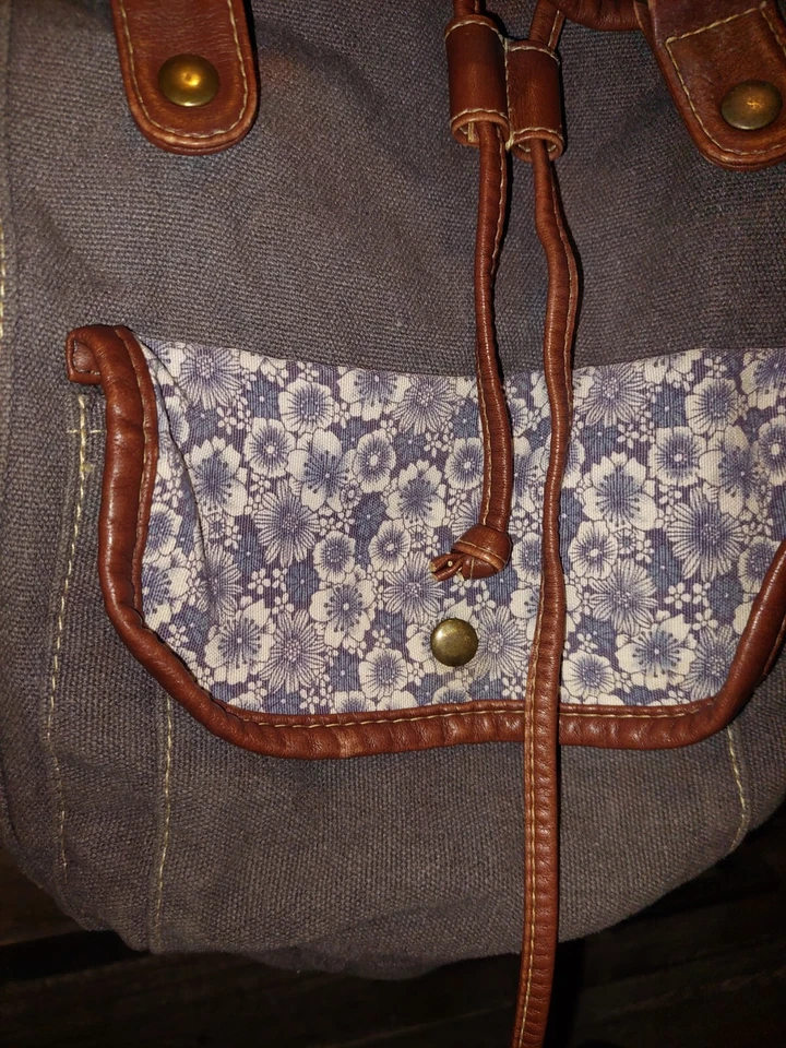 Mochila Bolsa para Libros American Eagle Correas Ajustables Bolsillos Broches a Presión Cierre con Cordón Foto 3 de 4