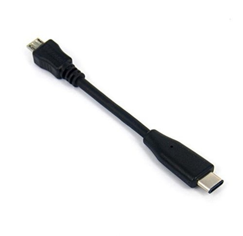 USB Type C 3.1 zu Micro USB 2.0 Host Adapter OTG On the Go Host Kabel 10 cm  - Bild 1 von 2