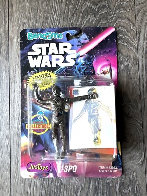 Star Wars Bend Ems C3PO Bendy Action Figure 1993 Just Toys MIP NIB