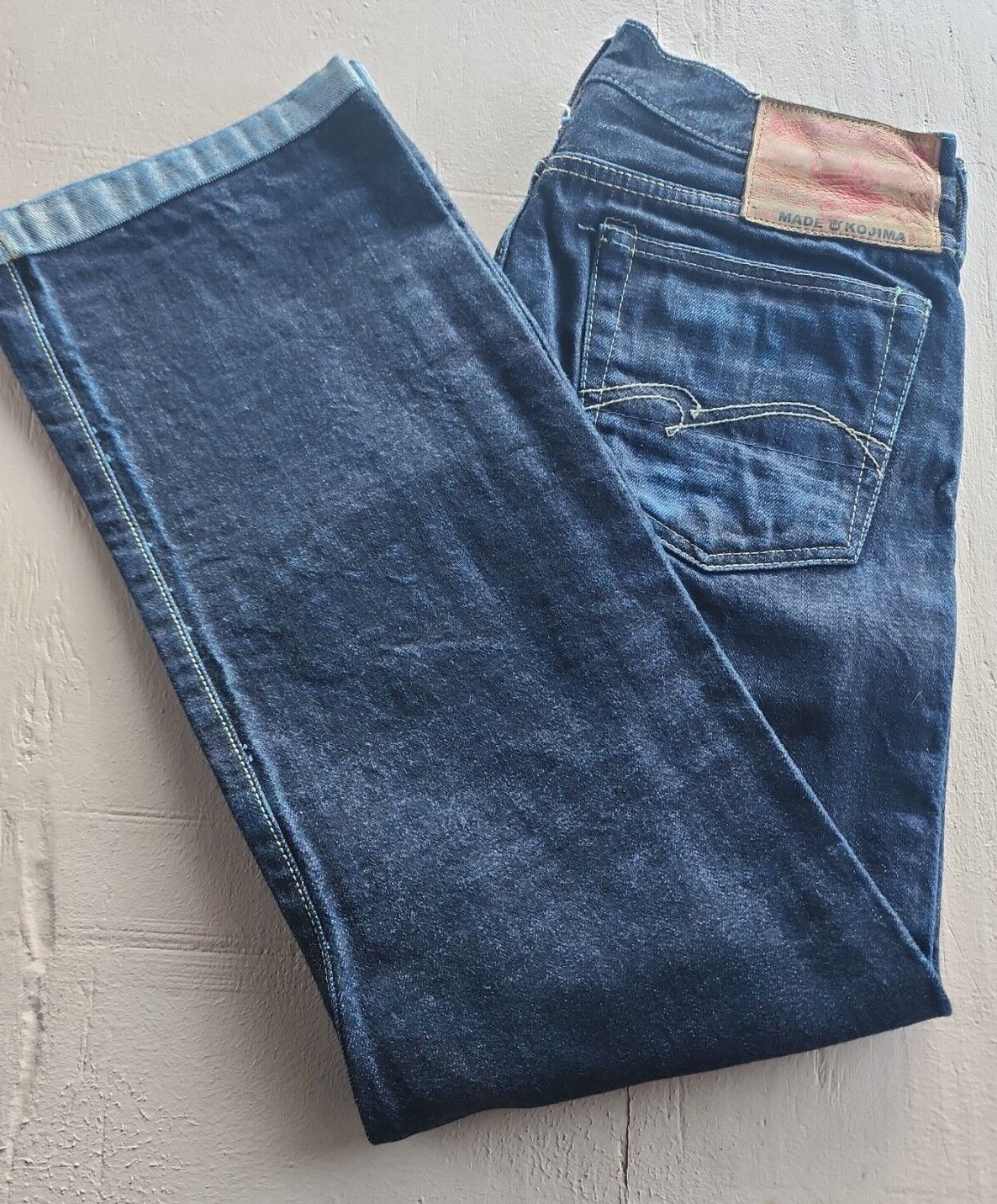 Veste En Denim Selvedge Studio D'Artisan 'Crazy Denim' - Taille 42 - Occasion Très Bon état