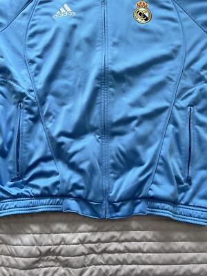 ADIDAS FC REAL MADRID 2005/2006 TRACK JACKET FOOTBALL | eBay