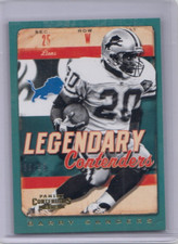 2013 Panini Contenders Legendary Contenders Gold #1 Barry Sanders 86/99