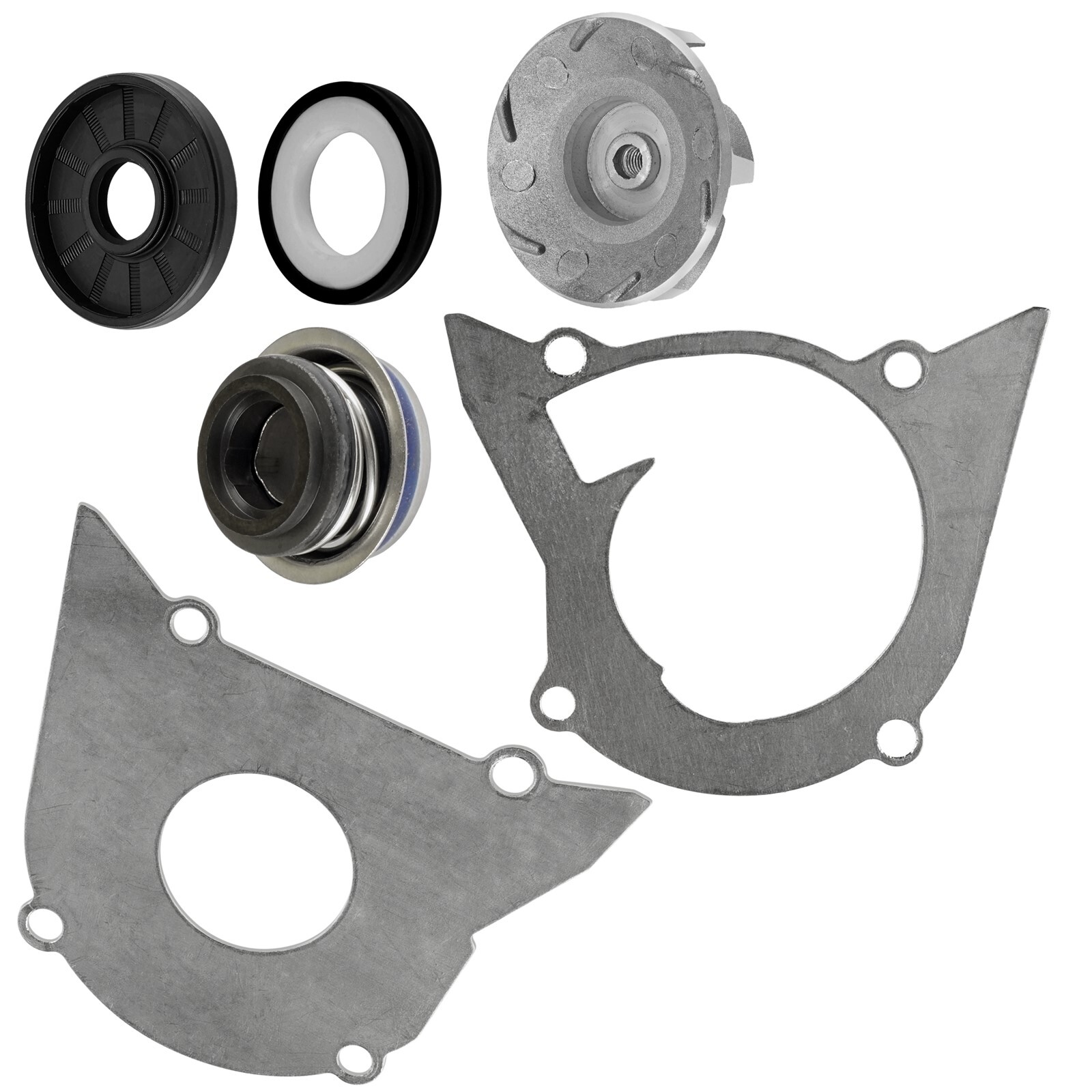 Caltric Water Pump Impeller Gaskets & Seals for Kawasaki 454 LTD EN450