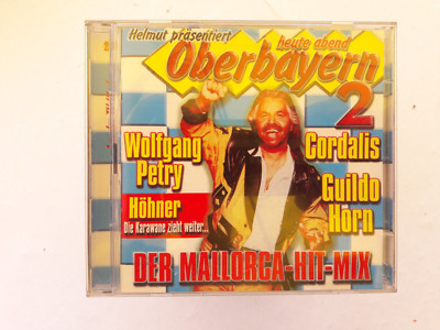 CD Helmut präsentiert Oberbayern 2, Der Mallorca Hit Mix, Cordalis Horn Petry