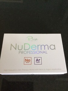 Nuderma professional high frquency skin therapy wands