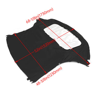 （特別価格）Window Convertible Soft Top Plastic Window Replace For Porsche Boxster