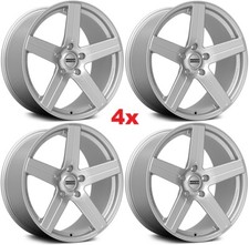 22 Silver Wheels Rims Concave Staggered Camaro Avant Ferrada Fondmetal