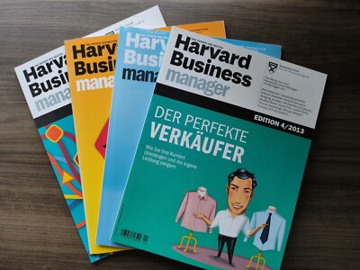 4x Harvard Business Manager Magazin