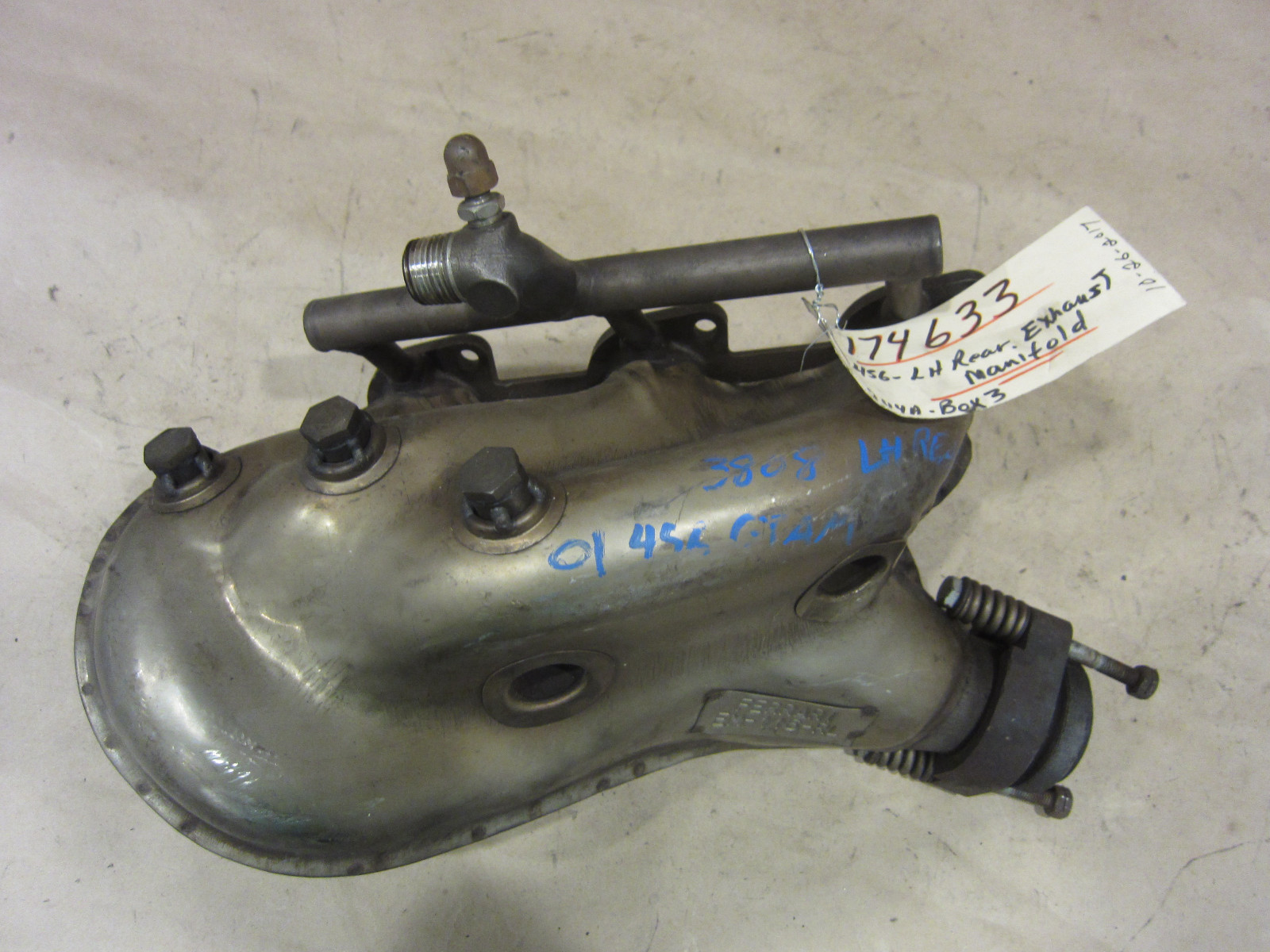 Ferrari 456 - LH Rear Exhaust Manifold - P/N # 174633