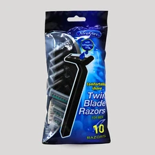 Xtracare Twin Blade Razor for Men (10 Razors)