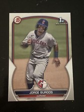 2023 Bowman Jorge Burgos #BP-98 Cleveland Guardians