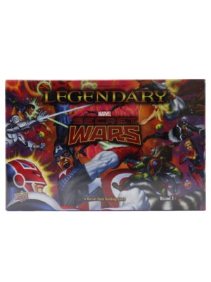 Upper Deck Legendary Secret Wars Marvel Deck Building Card Game Expansion UD New
