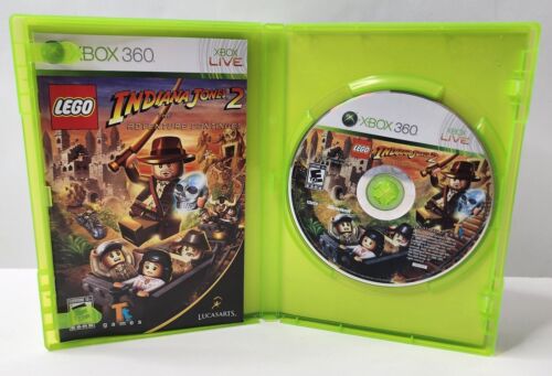 LEGO Indiana Jones 2 - L'avventura continua (Xbox 360, 2009) manuale incluso - Foto 1 di 3