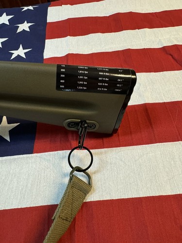 7.62 Decal Ballistic Chart Target Shooting Leupold Bushnell Scope - Picture 3 of 3