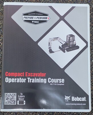 Bobcat Compact Excavator Operator Training Course