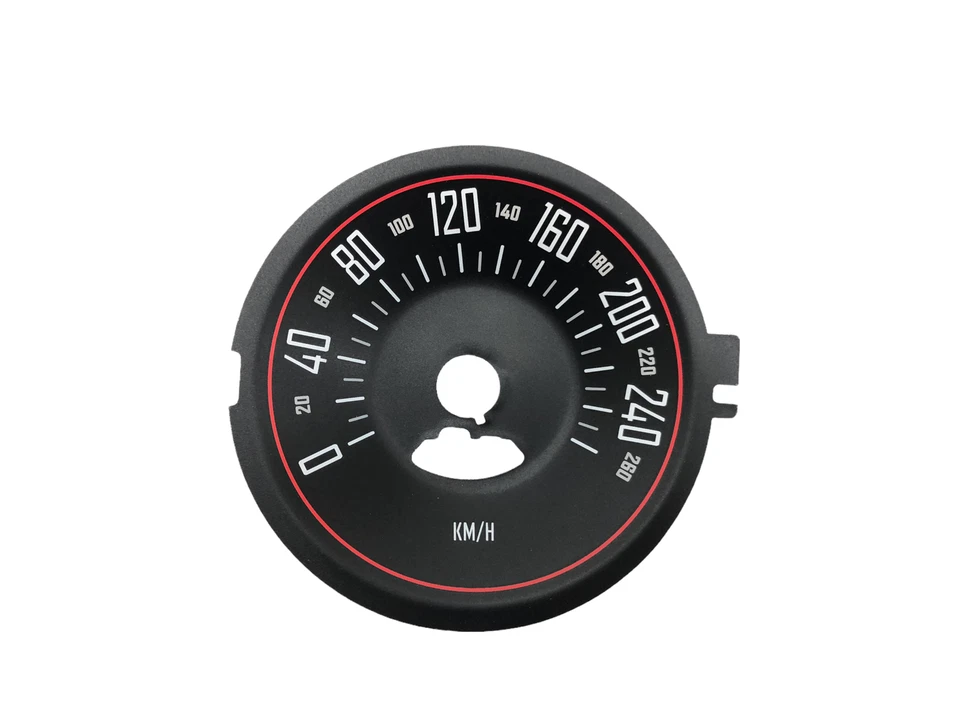 For Dodge Challenger 260km/h - Speedometer Dials from MPH to Km/h Cluster Gauges - Image 2 of 4