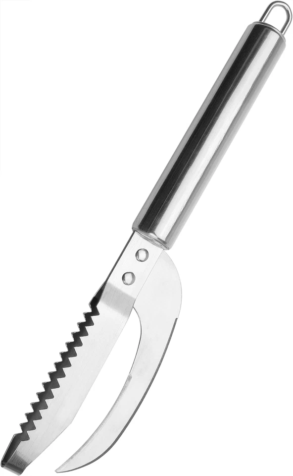 STORFISK FISHING & MORE Fischschupper inkl. Messer Entschupper Ausnehmhilfe für alle Fischarten