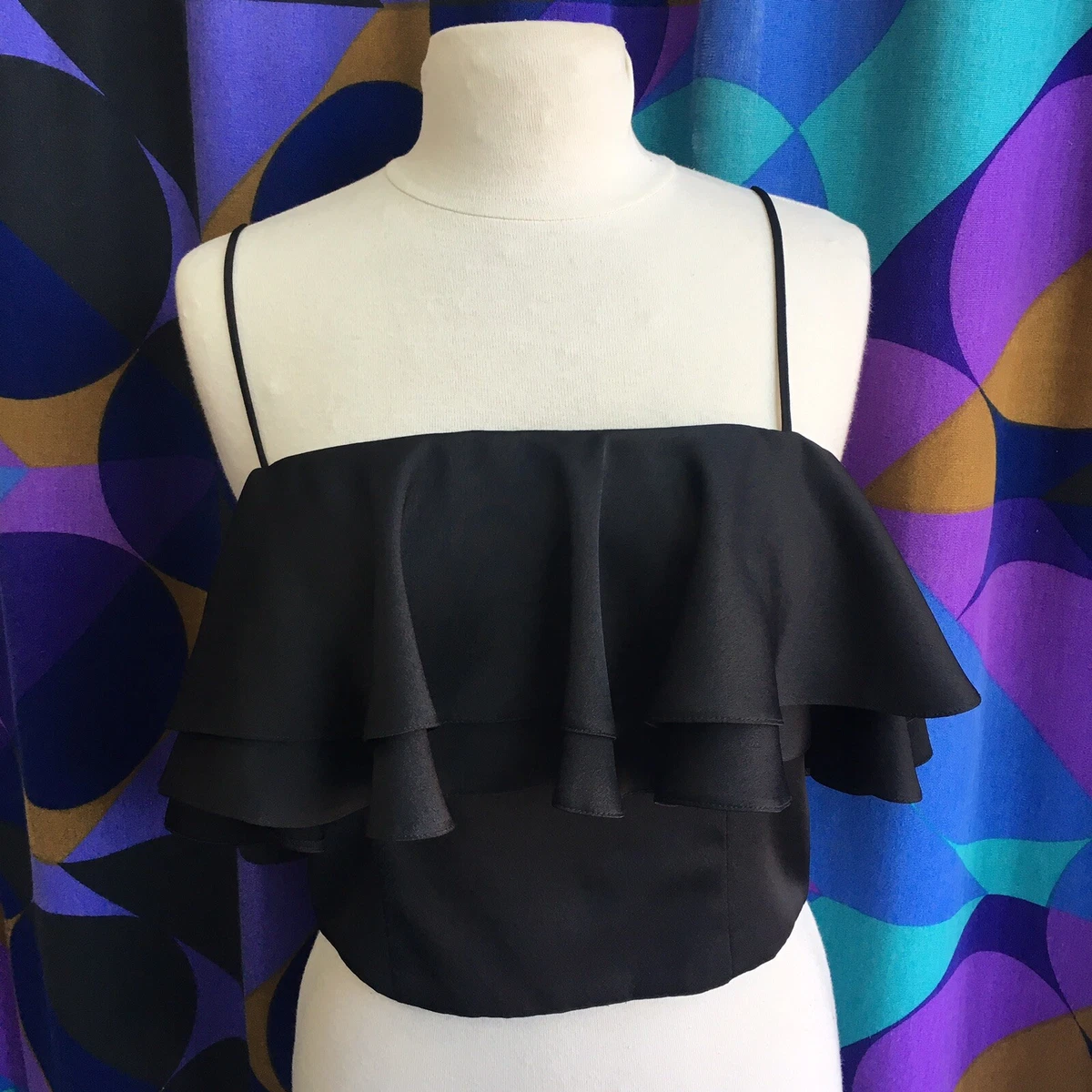 Topshop spaghetti store strap top