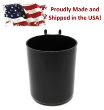 Black Hanging Plastic Pegboard Cup Hook Storage Organizer Accessories Craft Art 