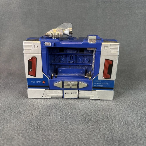 1983 Vintage Transformers G1 Takara Soundwave Cassette Player Action Figure