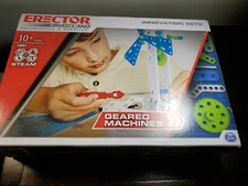 NEW SEALED  Meccano Erector Set Innovative Geared Machines Engineering/Robotics 