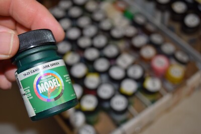 BADGER MODEL FLEX water based ACRYLIC PAINT 1 oz 12 colors sold individually