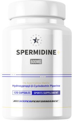 Spermidin+ 1% mit HydroPerine  - 120 V-Kapseln (600mg/6mg Spermidin) - Apex 