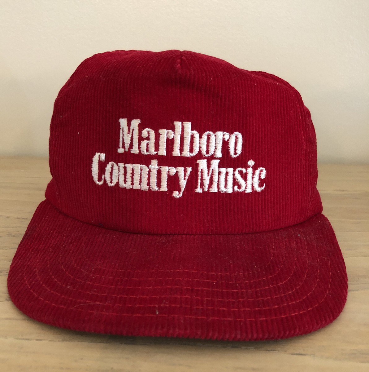 90's VINTAGE Marlboro コーデュロイ キャップ Marlboro マルボロ コーデュロイ キャップ 90s ビンテージ 企業