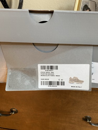 Women Balenciaga Phantom Sneaker Dark Beige Size 41 / 11 - Picture 21 of 23