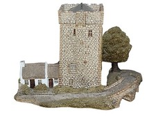 1989 Lilliput Lane Thoor Dallylee Tower & Box Handmade Irish Collection