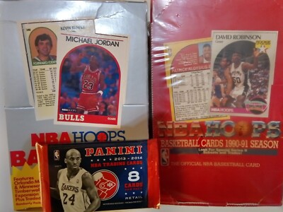 2013/14 PANNI BASKETBALL CARDS,1989 BOX &1990 BOX MANY JORDENS,POSS GIANNIS RC