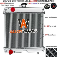 6C170-58520 Radiator For Kubota ZD25 ZD28 B2630HSD B2710HSD B3200HSD B3030HSD