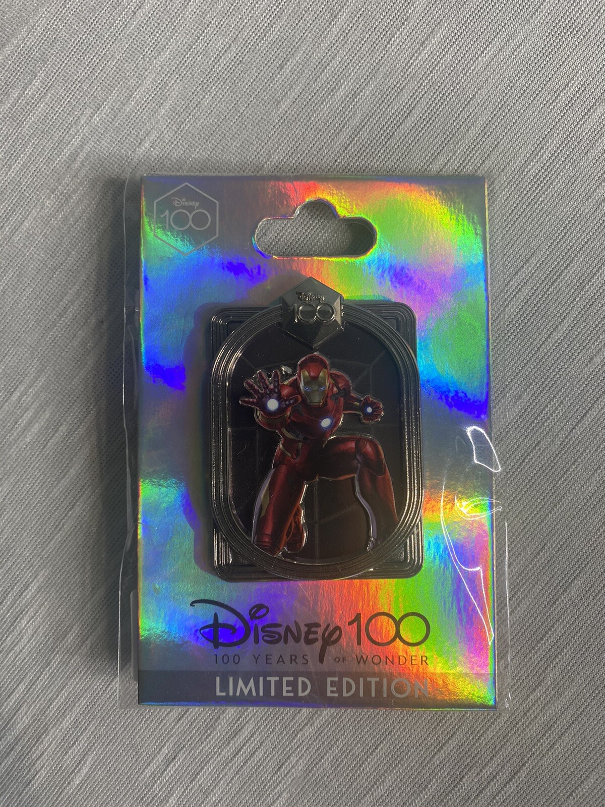 Disney DEC Celebrating 100 Years Ironman LE 400 Pin