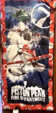 Disney Pixar Planes Sleeping Bag Piston Peak Fire Department 28x56in Lightweight
