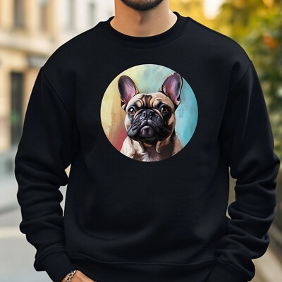 Bulldog Portrait Sweatshirt Cosy and Perfect for Any Occasion S to 4XL