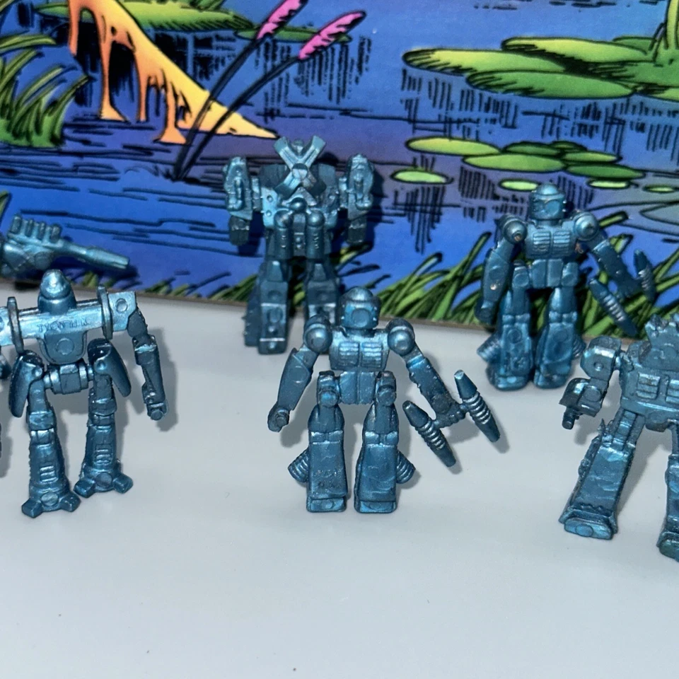 G1 Tyco Transformers Electric Train Parts Lot vintage 10 mini decoys Hasbro - Image 4 of 4