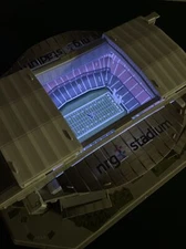 Houston Texans NRG stadium replica with LED lights