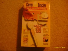 NEW Clever Cracker and Egg Scrambler As Seen On TV Combo Pack