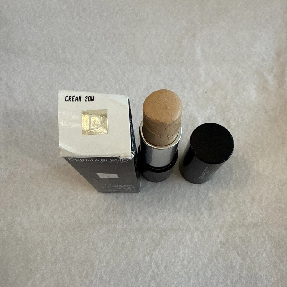 Dermablend Quick Fix Body Full Coverage Foundation Stick 20W Cream 0.42- Tested - Image 3 of 3