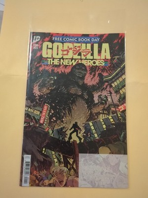 IDW Godzilla The New Heroes 2025 FCBD Unstamped New Copy ... 