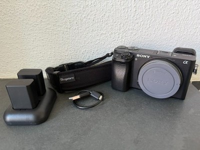 Sony Alpha 6300 24.2MP Full-HD 4k Systemkamera Body VLOG WiFi GPS - Refurbished