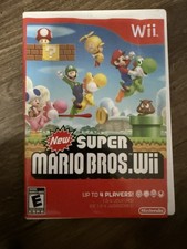 New Super Mario Bros. Wii (Nintendo Wii, 2009) NO MANUAL