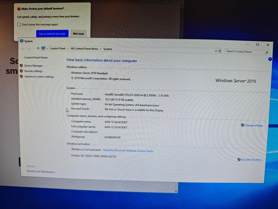 Server HP Proliant DL360 Gen9 Xeon CPU E5-2620 v4 2.10Ghz 16Gbyte RAM HD 1TByte - Immagine 3 di 4