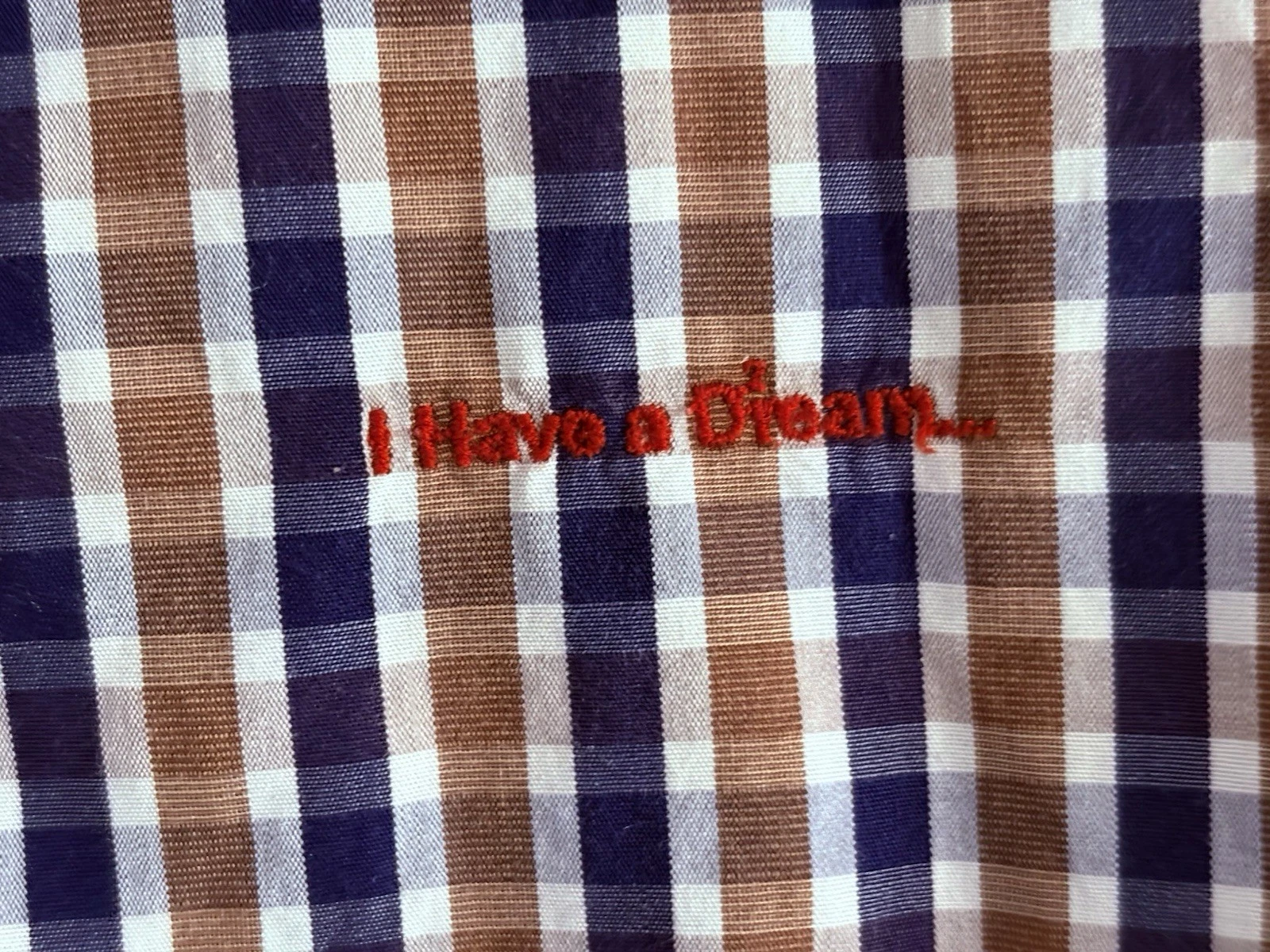 Camicia casual uomo manica lunga Dsquared2 I Have A Dream taglia L 42 colletto 16"