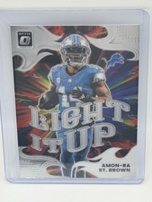 Panini Donruss Optic 2025 Amon-Ra St. Brown Lions #15 Light It Up