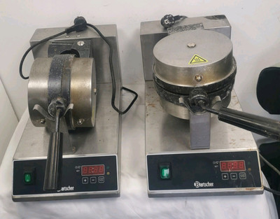 Bartscher Waffeleisen Gewerbe X2 Beide im gebrauchten Zustand