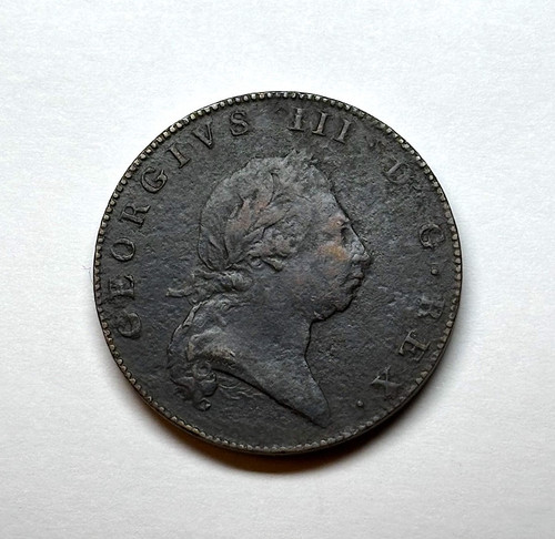 1793 British Bermuda - Penny of George III.